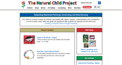Desktop Screenshot of naturalchild.org